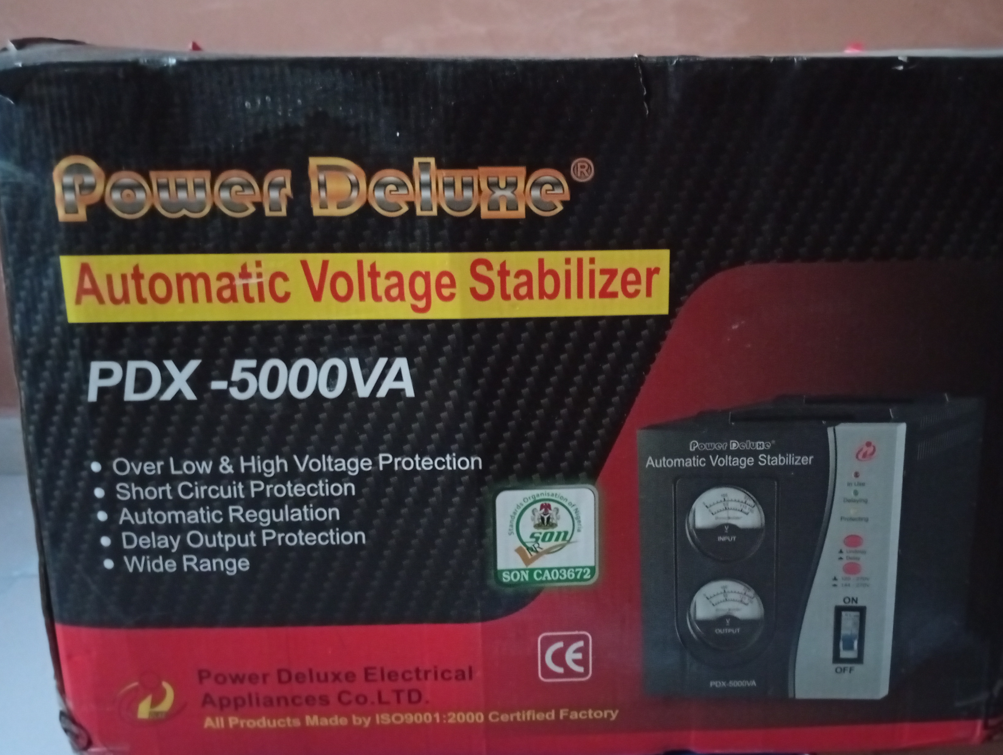 Brand new 5000kva Power deluxe stabilzer is available at Efritin