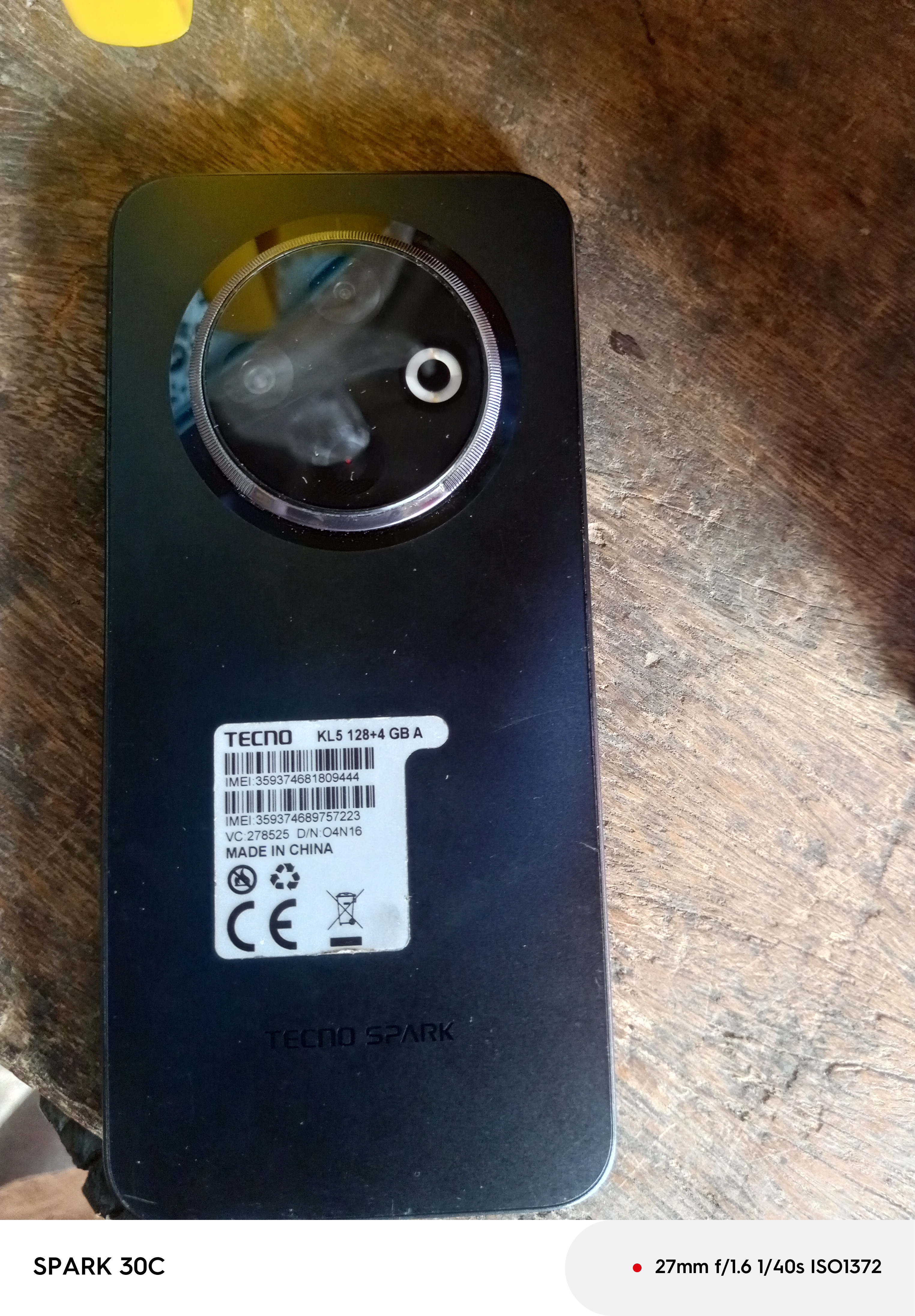 Tecno Spack 30c is available at Efritin