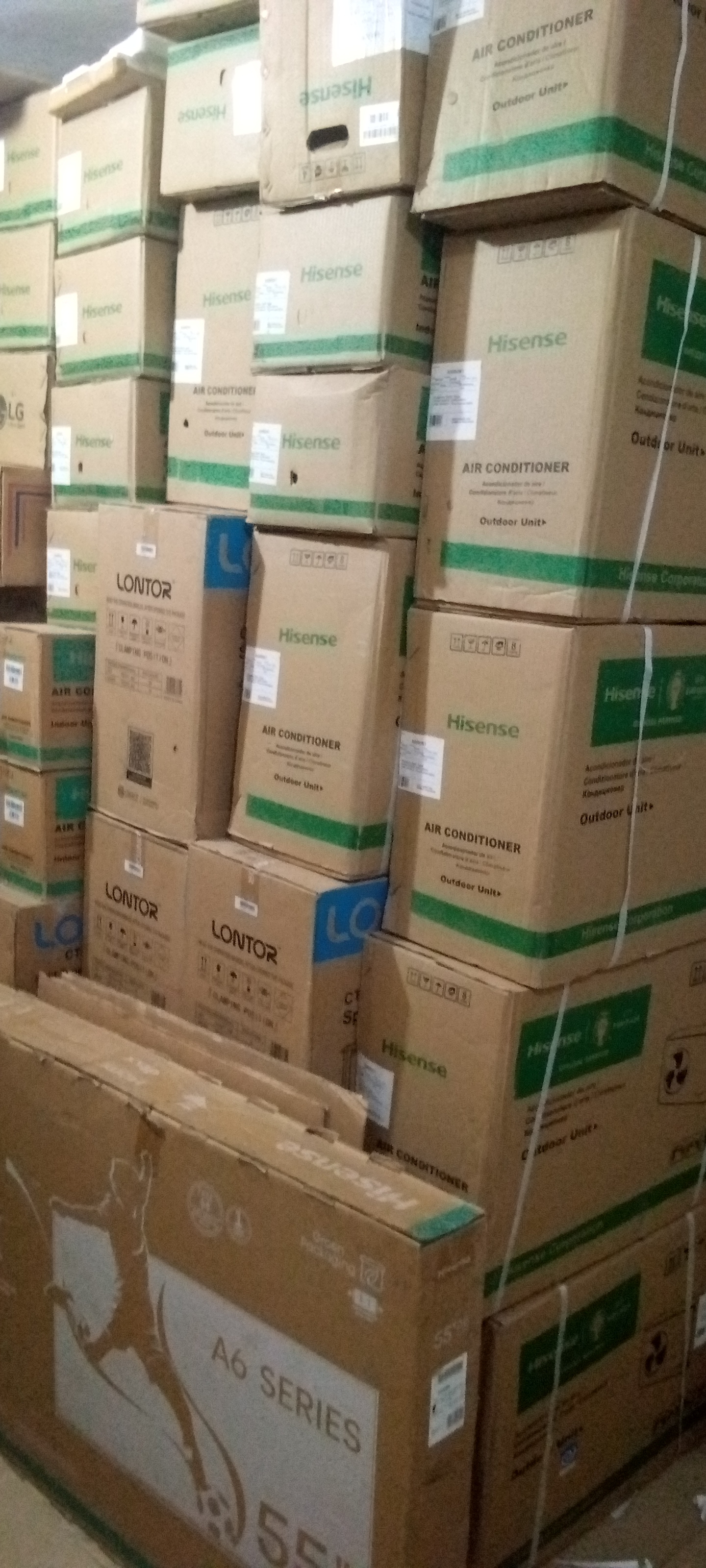 Air Conditioner and TV is available at Efritin